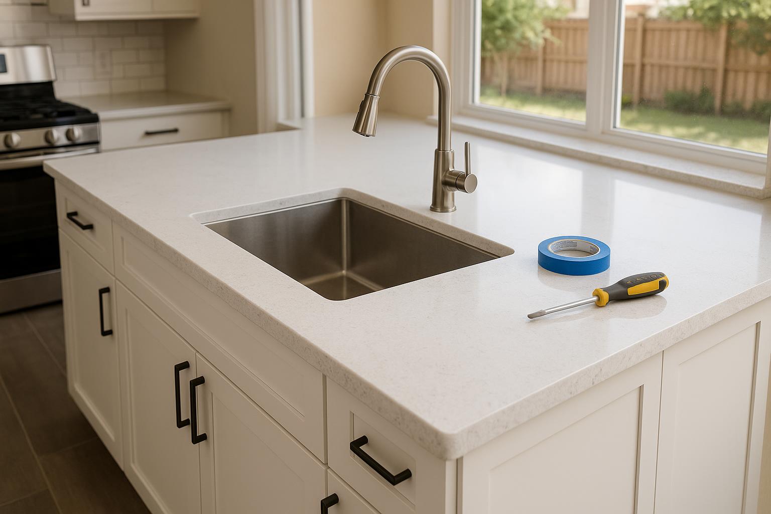 Countertop Installation service by Refuge Foundation Contractors